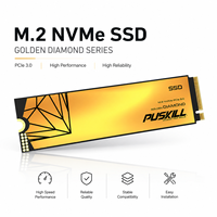 PUSKILL 512GB 1TB NVMe M.2 SSD PCIe 3.0 X4 Internal Solid State Drive OEM ODM Penyimpanan Kecepatan Tinggi Desktop Laptop PS5