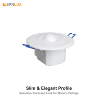Offre Spéciale nouveaux appareils domotiques LED micro-ondes Radar capteur de mouvement interrupteur de lumière grande portée détecteur de plafond capteur de Position