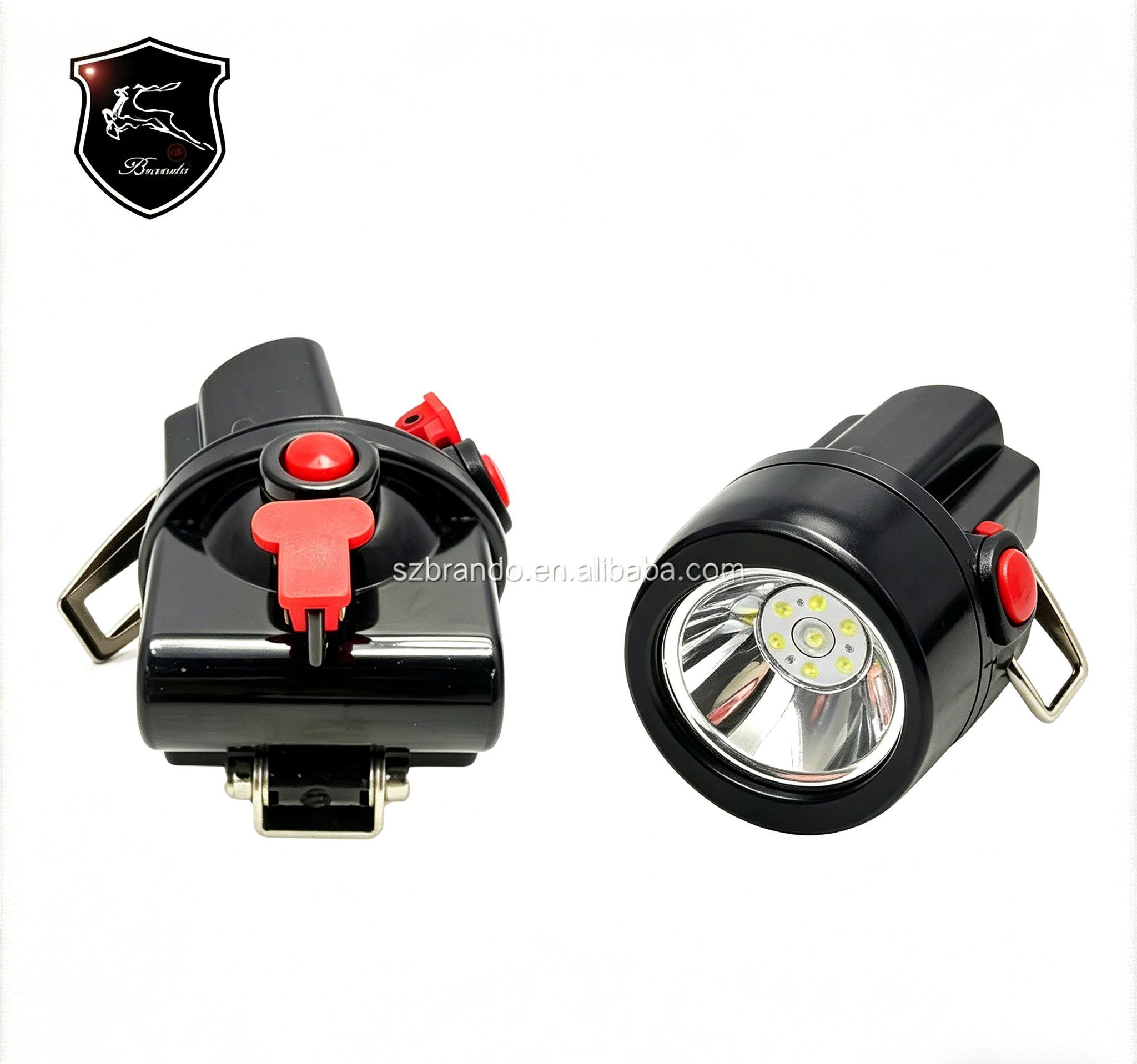 Rechargeable Clip Type Waterproof Mining Headlight Multifunctional Long Working Time Head Lamp Underground Outdoor Work Light