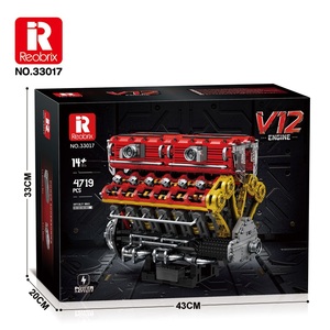 Nouveauté 2026 Reobrix 33017 Blocs de construction créatifs Thème Voitures Jouet modèle éducatif en plastique ABS Fournisseur en gros Partenaires B2B - Product Image 6