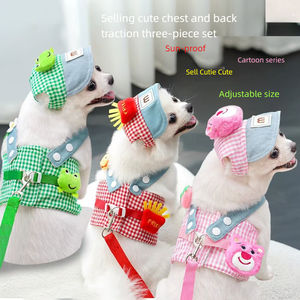 ペットハーネスセットトラクションロープ外出服ペットハーネス,春夏カスタマイズ - Product Image 5
