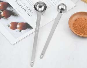Cuillères <span class=keywords><strong>à</strong></span> mesurer <span class=keywords><strong>en</strong></span> acier inoxydable de qualité alimentaire, mini 5 <span class=keywords><strong>ml</strong></span>, <span class=keywords><strong>10</strong></span> <span class=keywords><strong>ml</strong></span>, 15 <span class=keywords><strong>ml</strong></span>, 20 <span class=keywords><strong>ml</strong></span>, 25 <span class=keywords><strong>ml</strong></span>, 30 <span class=keywords><strong>ml</strong></span>, pour matcha, café - Product Image 4