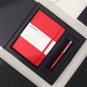 Set de Regalo Empresarial Personalizado Promocional con Cuaderno de Tapa Dura A5/A6, Bolígrafo Metálico con Logotipo Impreso para Clientes VIP - Product Image 3