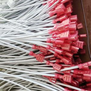 Terminales de Cable Enchufables de Cobre Rojo y Blanco Electrónicos Hechos a Medida con Certificación TUV para Aplicaciones de Baterías de Automóviles - Product Image 4