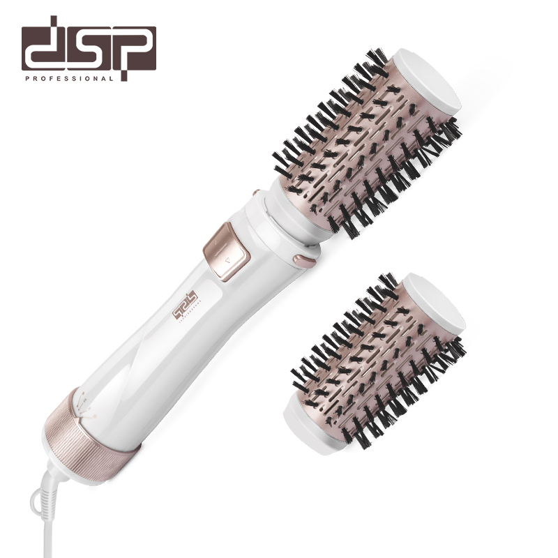 DSP 2 in 1 rotierender Heißluft-Styler-Haartrockner-Bürstenset Glätteisenkamm Elektrischer Föhn Rotierender Haar bürsten roller Styler