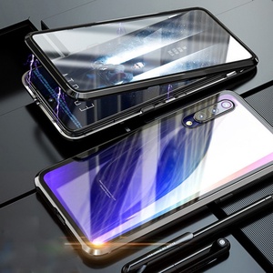 Funda Magnética Metálica de Lujo 360 con Adsorción Magnética para iPhone 14 Pro Max 13 12 Pro Xs Max, Protector de Pantalla Completo Transparente - Product Image 1