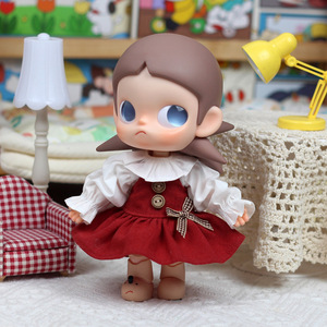 Gazi Sister Doll Dress Suspender Dress 20cm Articulated Figure For Girls 1/8 Scale Collectible Toy - Product Image 2