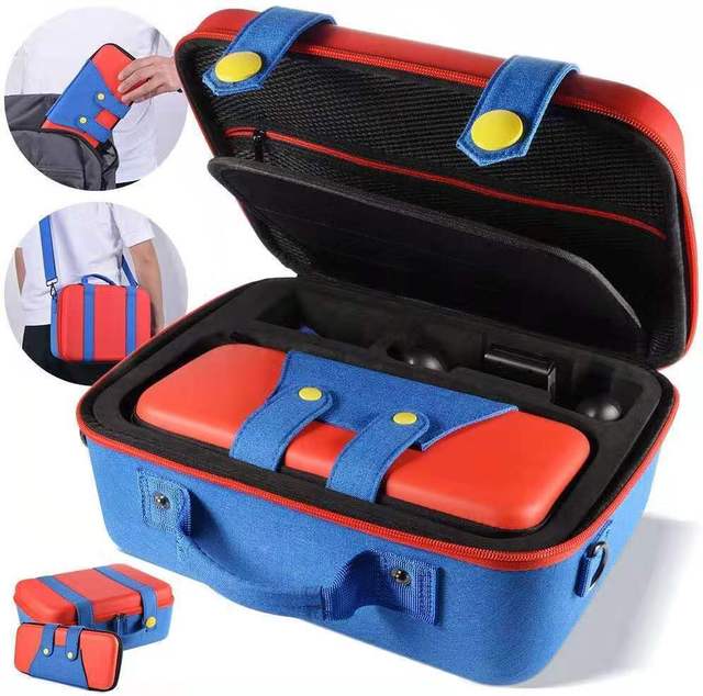 Eco-Friendly Cute Switch Carry Case for Nintendo Switch/Lite/OLED Portable Soft Shell Waterproof Protective Storage Zipper