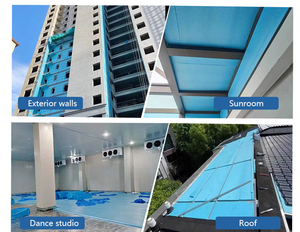 Panneau en mousse XPS (polystyrène) de qualité construction 10-150 <span class=keywords><strong>mm</strong></span>, ignifuge, imperméable, isolant - Product Image 5