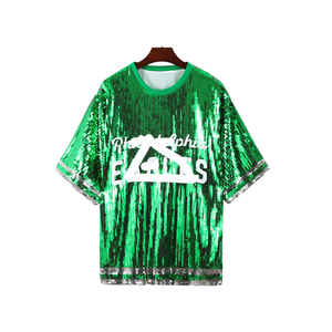 Chiffon <strong>Sequin</strong> Women's Casual Mini Dress <strong>Plus</strong> <strong>Size</strong> Eco-Friendly Bulk Wholesale - Product Image 4