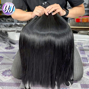 Extensions de <span class=keywords><strong>Cheveux</strong></span> Humains Vierges Vietnamiens Bruts, Lisses Comme des Baguettes, 300g, Cuticules Alignées, <span class=keywords><strong>Cheveux</strong></span> de Bébé Fins du Vietnam - Product Image 3