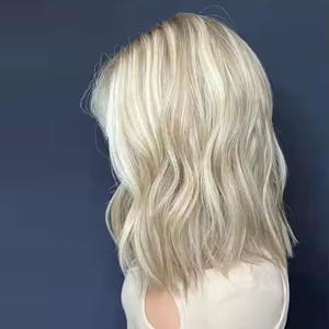 شعر مستعار نسائي بقاعدة حرير من الشعر الأوروبي 6x8 7x8 8 8x9 - Product Image 5