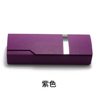 Étui à lunettes luxueux et portable sur mesure avec emballage élégant