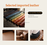 Günstige Fabrik Preis anpassung Modulare Möbel Luxus Klassisches Europäisches Echt leder Chesterfield Sofa
