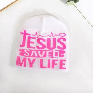 Gorros de Punto Unisex de Moda para Invierno, Gorros con Diseño de Jesús, Tejido Jacquard, Logotipo Personalizado, Transpirables, Impermeables, para Viajar, 100% - Product Image 2