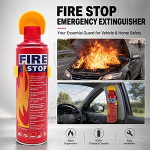 <span class=keywords><strong>Extincteur</strong></span> compact en mousse aérosol de 500 ml, spray anti-feu portable pour voiture, <span class=keywords><strong>camion</strong></span>, bateau, maison, cuisine, protection d'urgence - Product Image 3