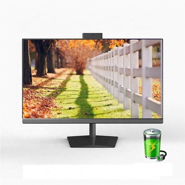 OEM New Arrival 2Mp Lifting Camera Core i5 Black Desktop Business All In One Computers