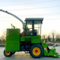 Moissonneuse-broyeuse de maïs à ensilage 400 CV, automotrice, à économie d'énergie, modèle 9QZ-3300B, avec essieu arrière robuste et endurance de charge stable