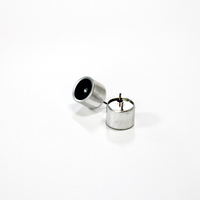 Transduser Piezo Ultrasonik Tahan Air SWT 10mm Open Face 40kHz Probe untuk Modul Deteksi Hambatan Industri dan Mundur Mobil