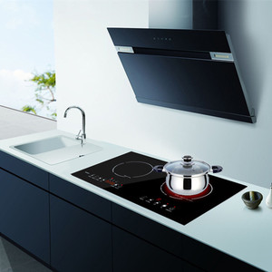 Built-in <b>Electric</b> Induction Cooker Single <b>Burner</b> Commercial New High-Power Stainless Steel Multi-Function Standard Concave Flat - Product Image 4