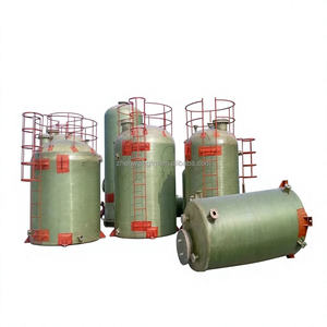 Tanque de Almacenamiento Profesional de Fibra de Vidrio FRP Anticorrosión para Fluidos Ácidos y Alcalinos, Larga Vida Útil, Dimensiones Personalizables - Product Image 1