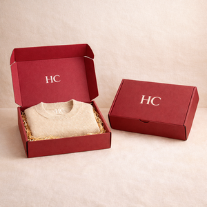 Caja de Envío de Cartón Corrugado para Suéteres, Caja de Correo con Cierre Automático, Flauta B, Logotipo Personalizado, Venta al por Mayor - Product Image 1