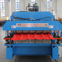 Machine automatique de formage de tôles de toiture, machine de fabrication de tuiles trapézoïdales et de tuiles Q colorées pour panneaux en zinc