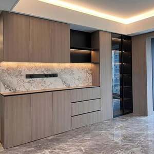 Modern Minimalist Wooden Cutlery Cabinet for Home Dining <b>Kitchen</b> Luxury Design Hotel Storage Function for Bedroom Living Room - Product Image 3