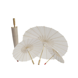 23.6 "giấy trắng ô dù với <span class=keywords><strong>8</strong></span> inch có thể gập lại cầm tay người hâm mộ 12 inch giấy đèn lồng dầu trung Quốc Nhật Bản dù che - Product Image 4