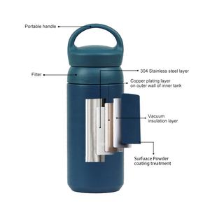 कस्टम लोगो 12oz/17 औंस/350 मिलीलीटर/500 मिलीलीटर/इंसुलेटेड थर्मल पानी की बोतलें मग इनडोर और आउटडोर कॉफी पीने के लिए - Product Image 4