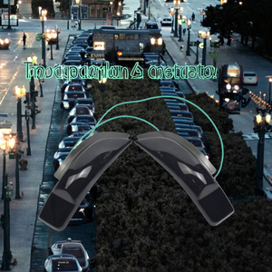 Pour AQUA, AXIO, FIELDER, <span class=keywords><strong>AURIS</strong></span>, PREMIO, ALLION, PRIUS C, VITZ – <span class=keywords><strong>Clignotant</strong></span> dynamique LED 12V pour rétroviseur, indicateur de direction OE - Product Image 3
