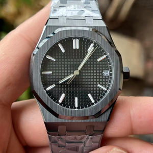 2025 Top Luxury Men's All-Ceramic Reloj transparente con espejo de zafiro Estilo de diseñador de negocios simple - Product Image 5