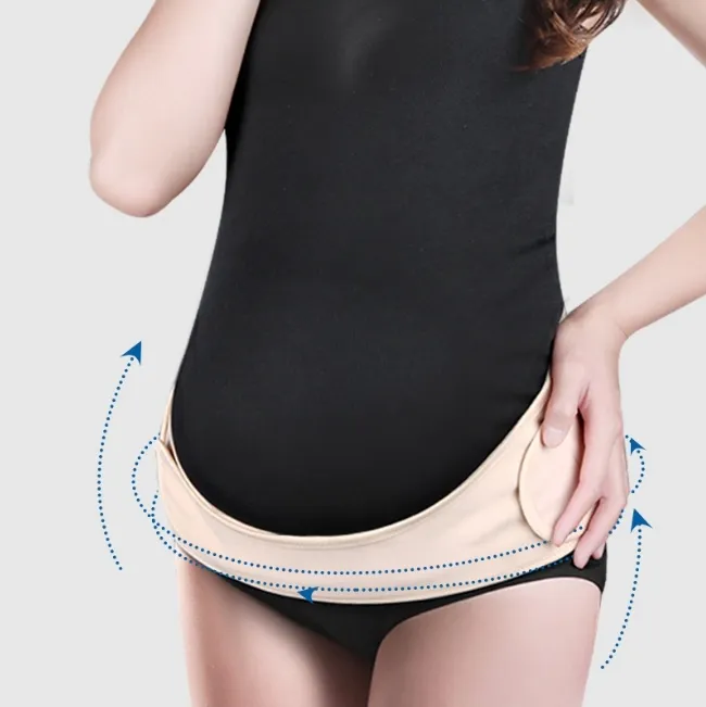 Pregnancy Breathable Support Waist Back Abdomen Elastic Maternity Support Belly Belt