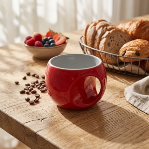 2026 New Design Yanxiang Ceramic Coffee <strong>Mug</strong> <strong>Set</strong> <strong>6</strong> Pcs BPA Free Dishwasher &amp; Microwave Safe Large Capacity Cappuccino Milk Cups - Product Image 3