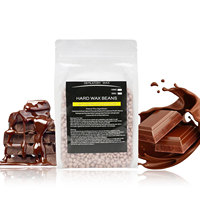 Cire dure naturelle à la glycérine et à la résine de thé vert et de rose, 500g, à dissolution rapide, sans résidus, longue durée, texture lisse, rapide