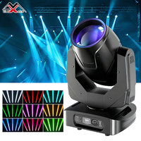 MZX Professioneller 295W Sharpy Beam Moving Head Scheinwerfer mit RGBW LED-Streifenring-Effekt IP65 DMX512 DJ-Beleuchtung