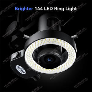 DM908デジタルはんだ顕微鏡2000xフレキシブルアーム10.1インチ顕微鏡3レンズ付きリングライト付き修理マット - Product Image 3