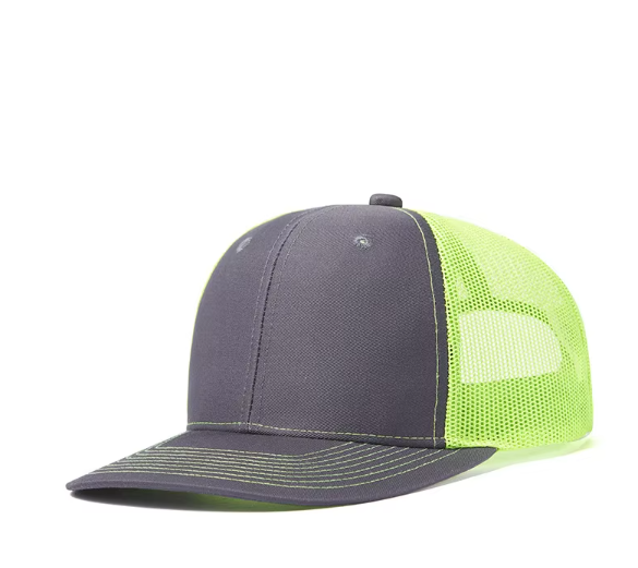 Charcoal neon yellow