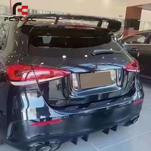 Aileron de toit arrière en fibre de carbone pour <span class=keywords><strong>Mercedes</strong></span> Benz Classe A W177 AMG <span class=keywords><strong>2019</strong></span>+ Aileron de toit arrière Kit de carrosserie extérieur - Product Image 5