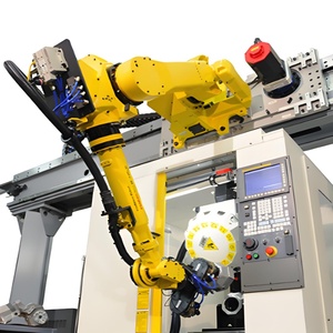 FANUC机器人打磨工作站，负载能力210公斤，适用于铸件去毛刺、清洁和定制工件的精加工 - Product Image 1