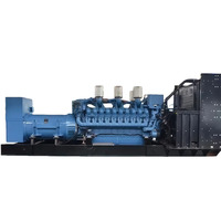 Grupo Electrógeno Diésel Móvil Trifásico SPM THL M1670 1670kW/2087.5kVA Serie MTU, Tipo Silencioso Insonorizado para Exteriores, 1500 rpm