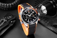 PAULAREIS Luxus-Armbanduhren Leuchtende Mechanische Uhr Sport Wasserdichter Chronograph Automatikuhr Herrenuhr
