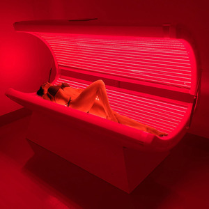 Chambre de sauna à lumière rouge à domicile, lit de luminothérapie LED infrarouge, réglage de la fréquence, lits de luminothérapie rouge pour le corps entier pour SPA - Product Image 5