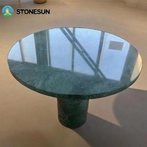 StoneSun, <span class=keywords><strong>mesa</strong></span> de comedor de mármol verde única, muebles de comedor modernos, piedra de mármol Alpi Verde para <span class=keywords><strong>mesa</strong></span> de comedor, <span class=keywords><strong>Mesa</strong></span> <span class=keywords><strong>Marmol</strong></span> - Product Image 2