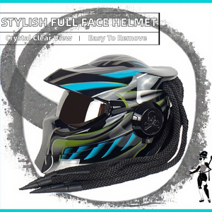Nuevo Casco <span class=keywords><strong>de</strong></span> Motocicleta Integral Ilink Predator ABS con Cierre <span class=keywords><strong>de</strong></span> Liberación Rápida, Homologado por DOT, para Todas las Estaciones, Conducción Urbana - Product Image 2