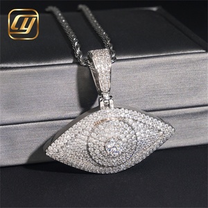เครื่องประดับฮิปฮอป Iced Out CHOYUE ทองแท้ 10K 14K ผ่านการทดสอบเพชรจากห้องปฏิบัติการ เพชรเพาะเลี้ยง เครื่องประดับชั้นดี จี้ฮิปฮอป - Product Image 1