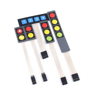 Chất lượng cao tùy chỉnh 3 Phím Ma Trận Bàn phím push <span class=keywords><strong>button</strong></span> màng kim loại dome màng chuyển đổi bàn phím - Product Image 3