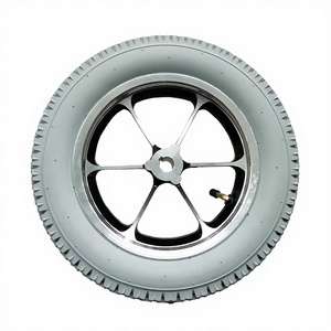 Nueva Rueda Motriz Neumática de Goma de 12 Pulgadas con Rodamiento de Chavetero, Capacidad de Carga de 100 kg, 1 Año de Garantía, para Personas Mayores - Product Image 3