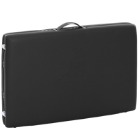 Tables de massage portables en alliage d'aluminium de marque OEM avec design pliable en cuir