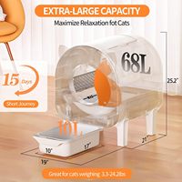 Fabrika Çıkışlı Akıllı Evcil Hayvan Ürünleri Chat elektronik kedi tuvaleti uygulaması uzaktan kumandalı güvenli sıkışma önleyici dayanıklı tasarım